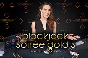 Blackjack Soirée Gold 3 - AUTOCUAN777
